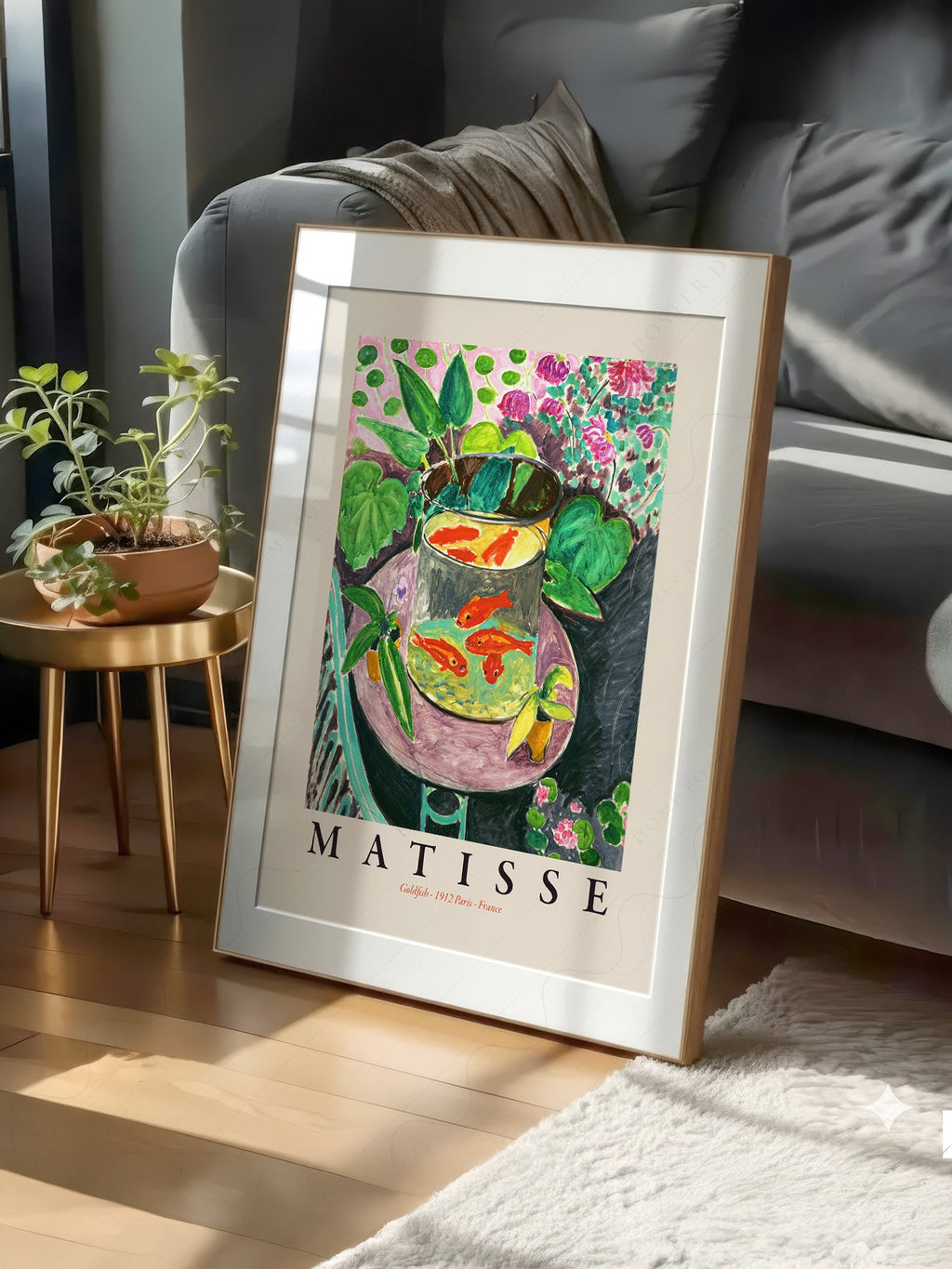 Henri Matisse Goldfish Art Print – Museum Wall Art Poster Decor