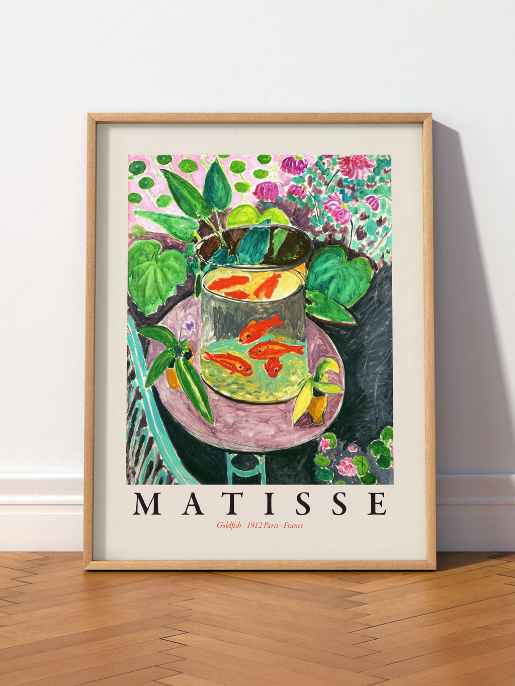 Henri Matisse Goldfish Art Print – Museum Wall Art Poster Decor