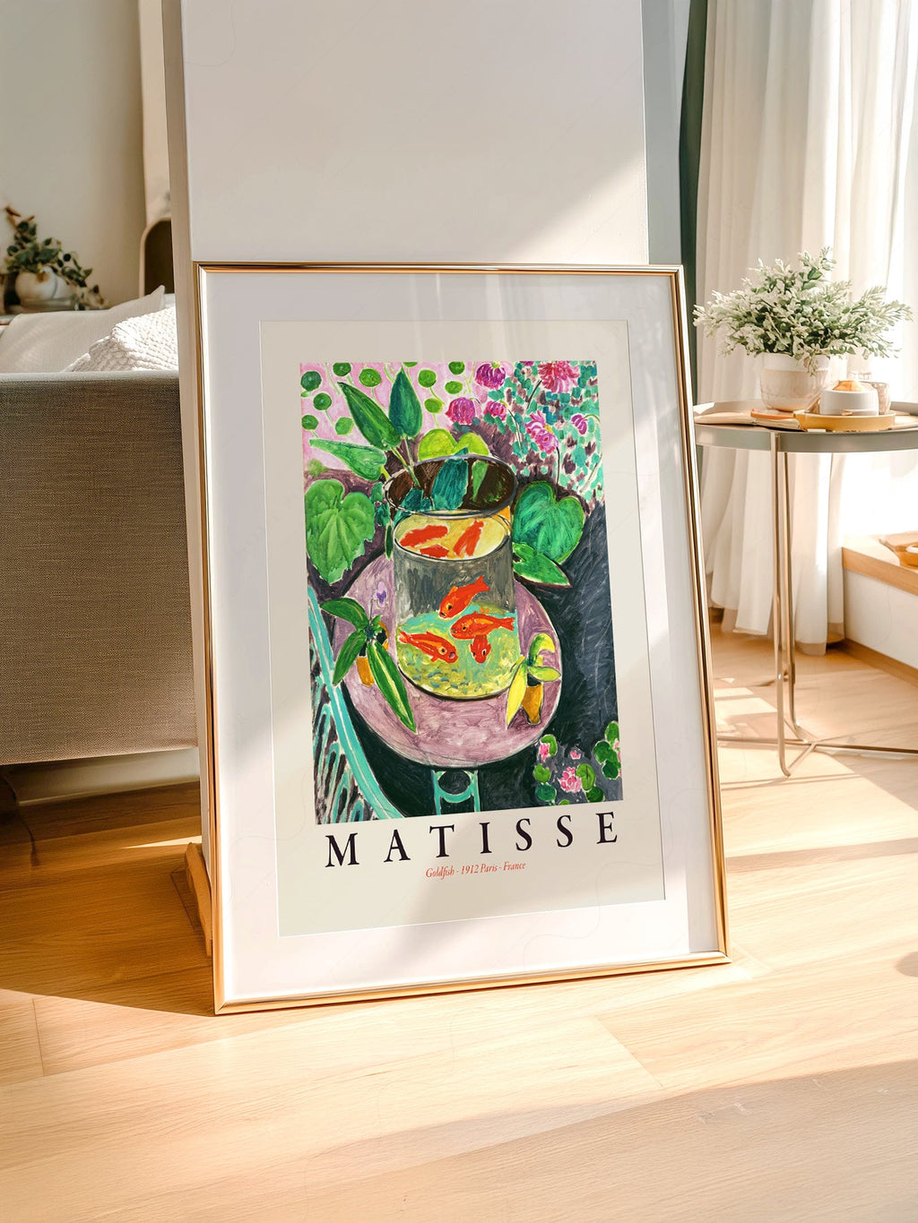 Henri Matisse Goldfish Art Print – Museum Wall Art Poster Decor