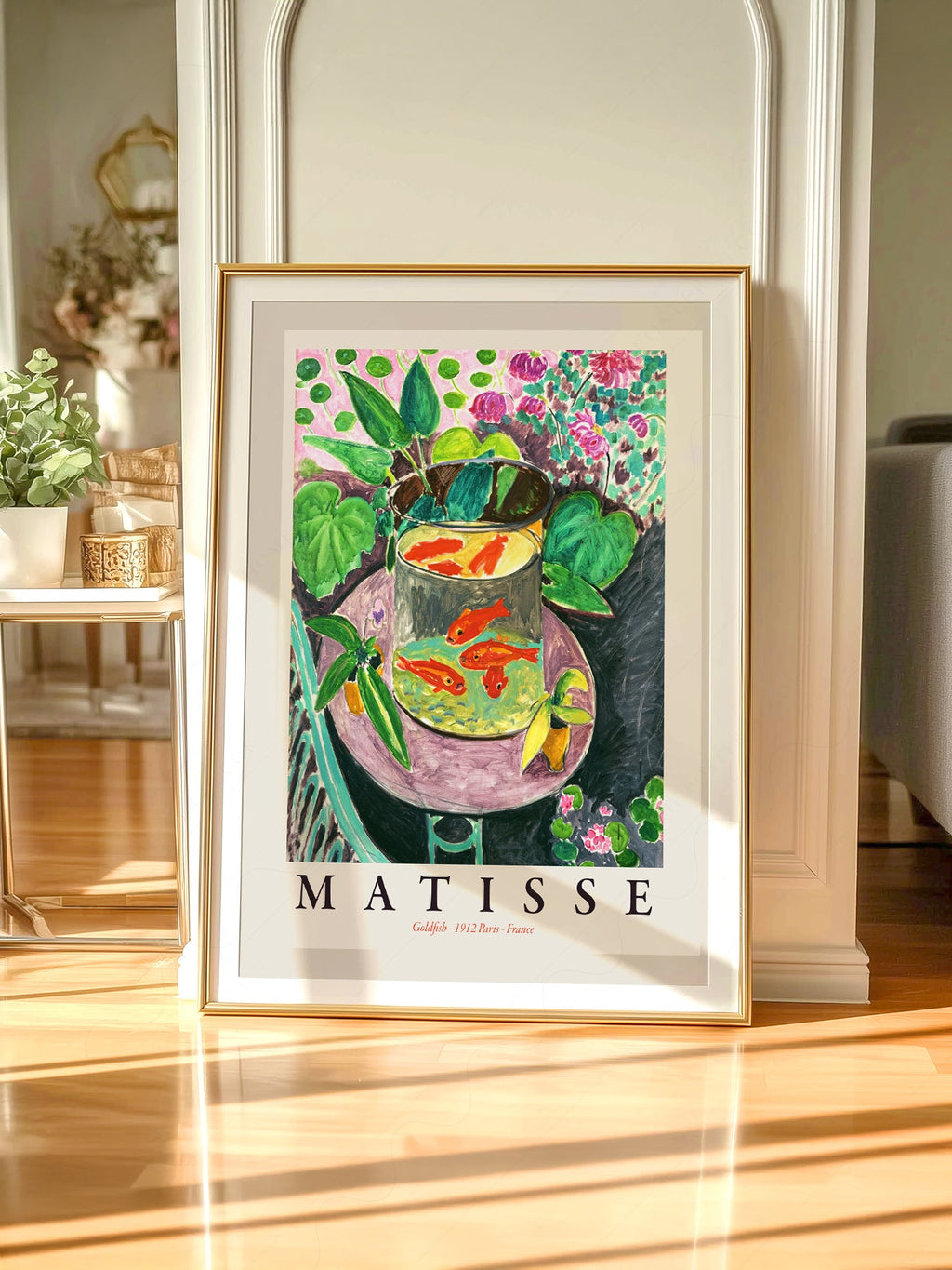 Henri Matisse Goldfish Art Print – Museum Wall Art Poster Decor