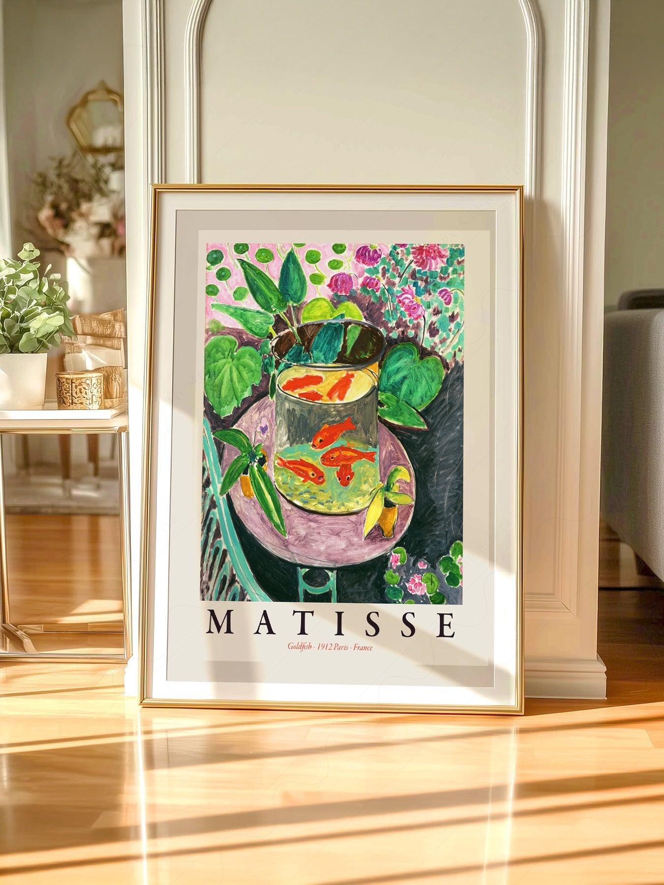 Henri Matisse Goldfish Art Print – Museum Wall Art Poster Decor