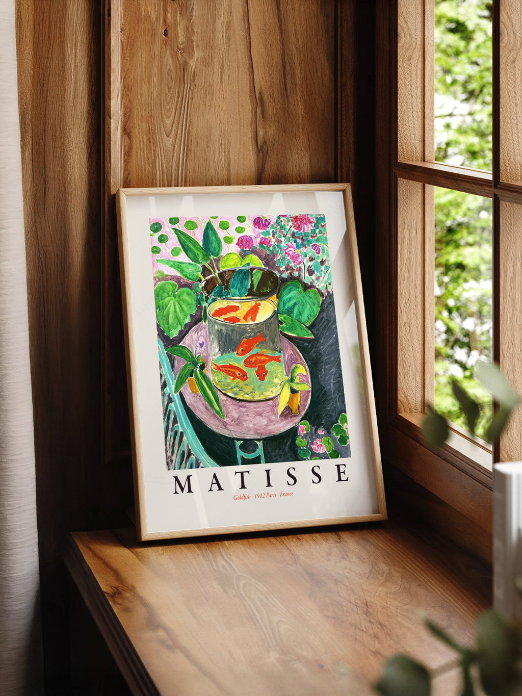 Henri Matisse Goldfish Art Print – Museum Wall Art Poster Decor