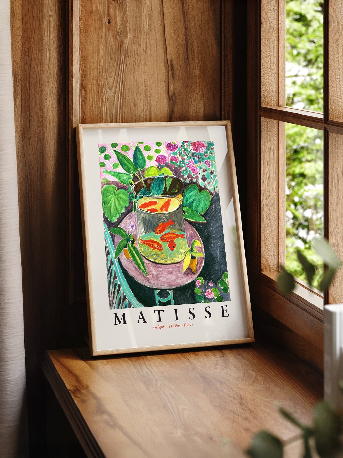 Henri Matisse Goldfish Art Print – Museum Wall Art Poster Decor