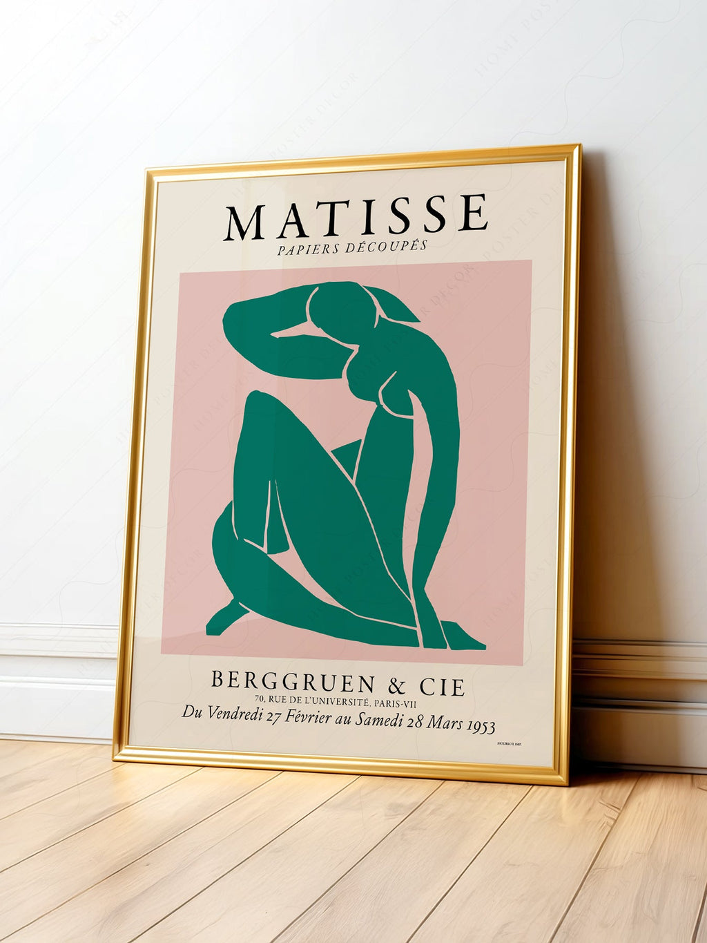Henri Matisse Papiers Découpés Exhibition Print – Modern Wall Art Poster