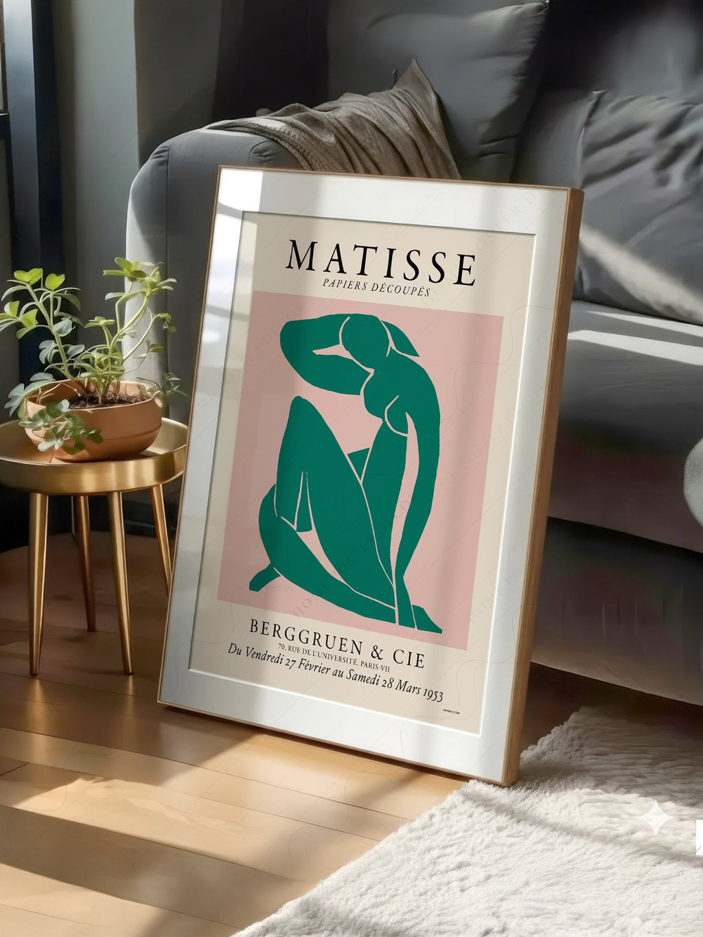 Henri Matisse Papiers Découpés Exhibition Print – Modern Wall Art Poster