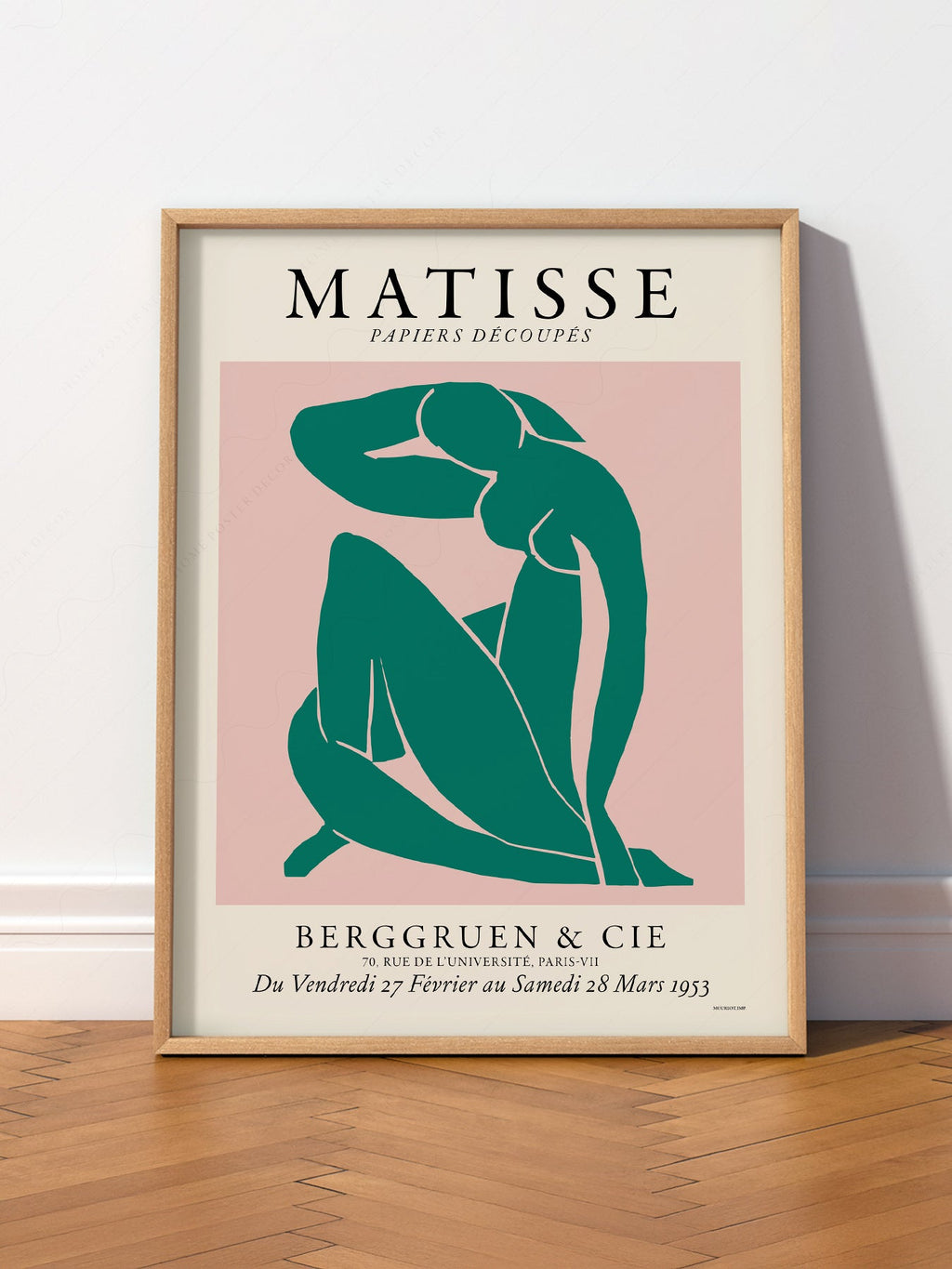 Henri Matisse Papiers Découpés Exhibition Print – Modern Wall Art Poster