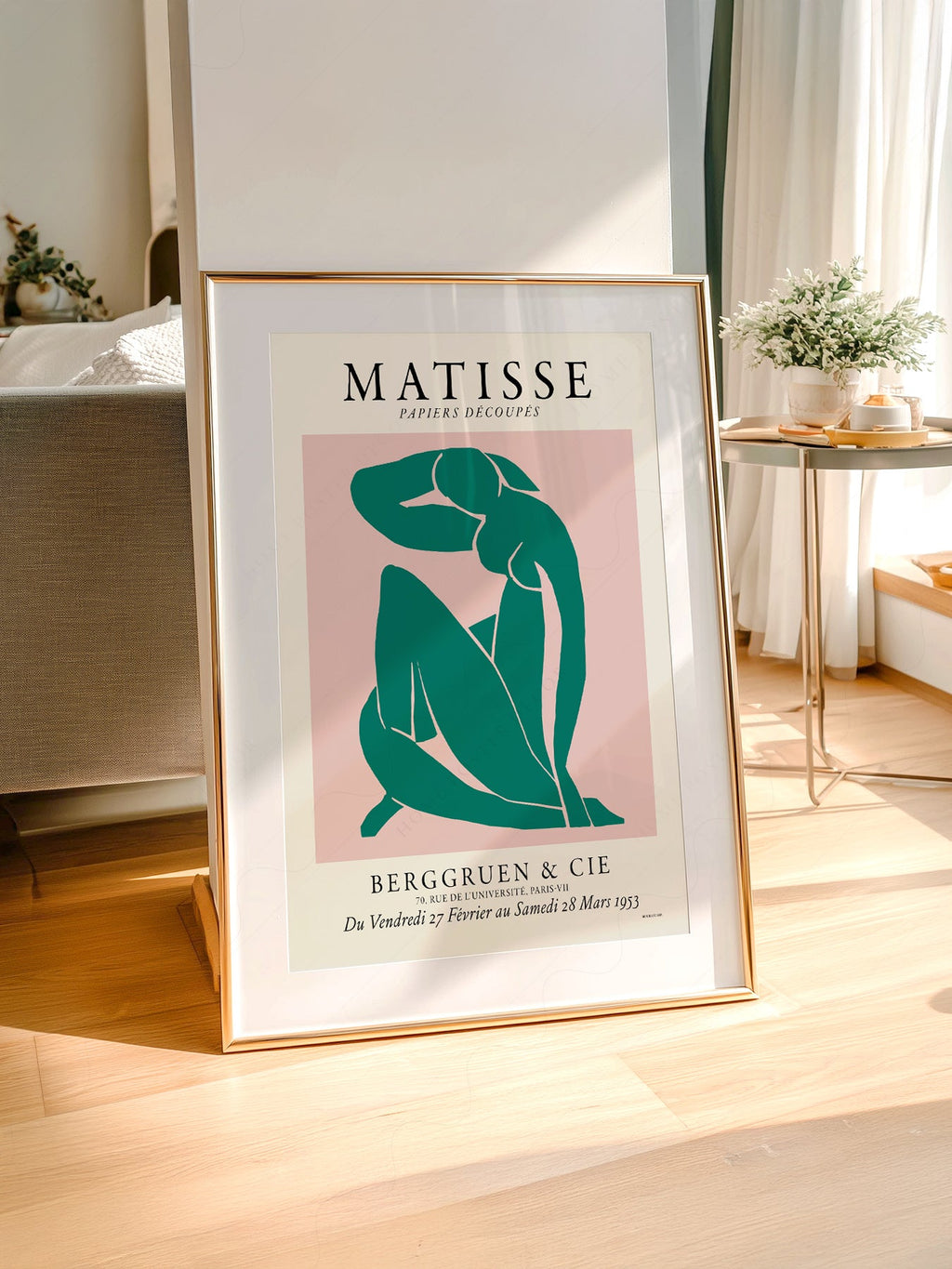 Henri Matisse Papiers Découpés Exhibition Print – Modern Wall Art Poster
