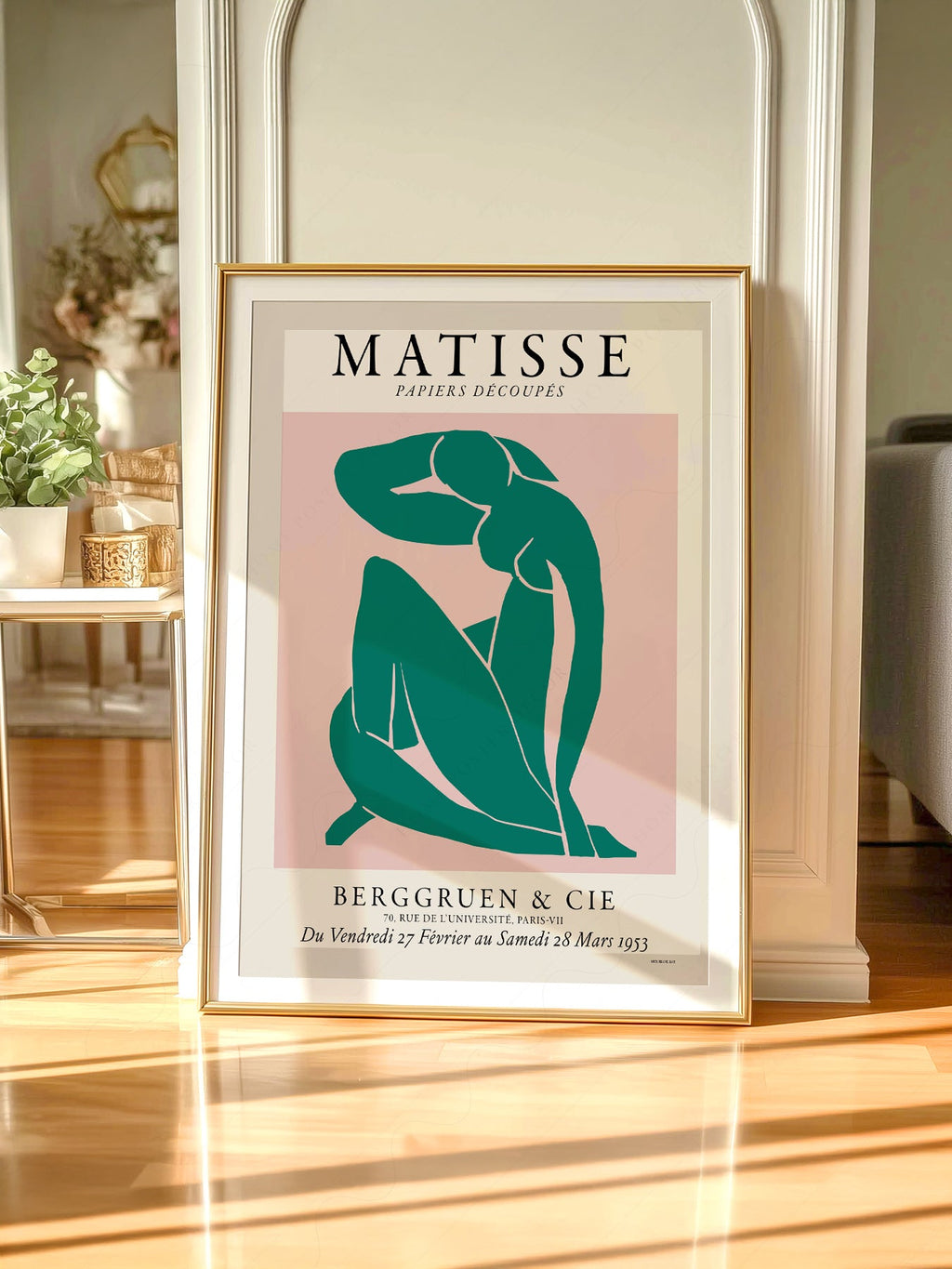 Henri Matisse Papiers Découpés Exhibition Print – Modern Wall Art Poster