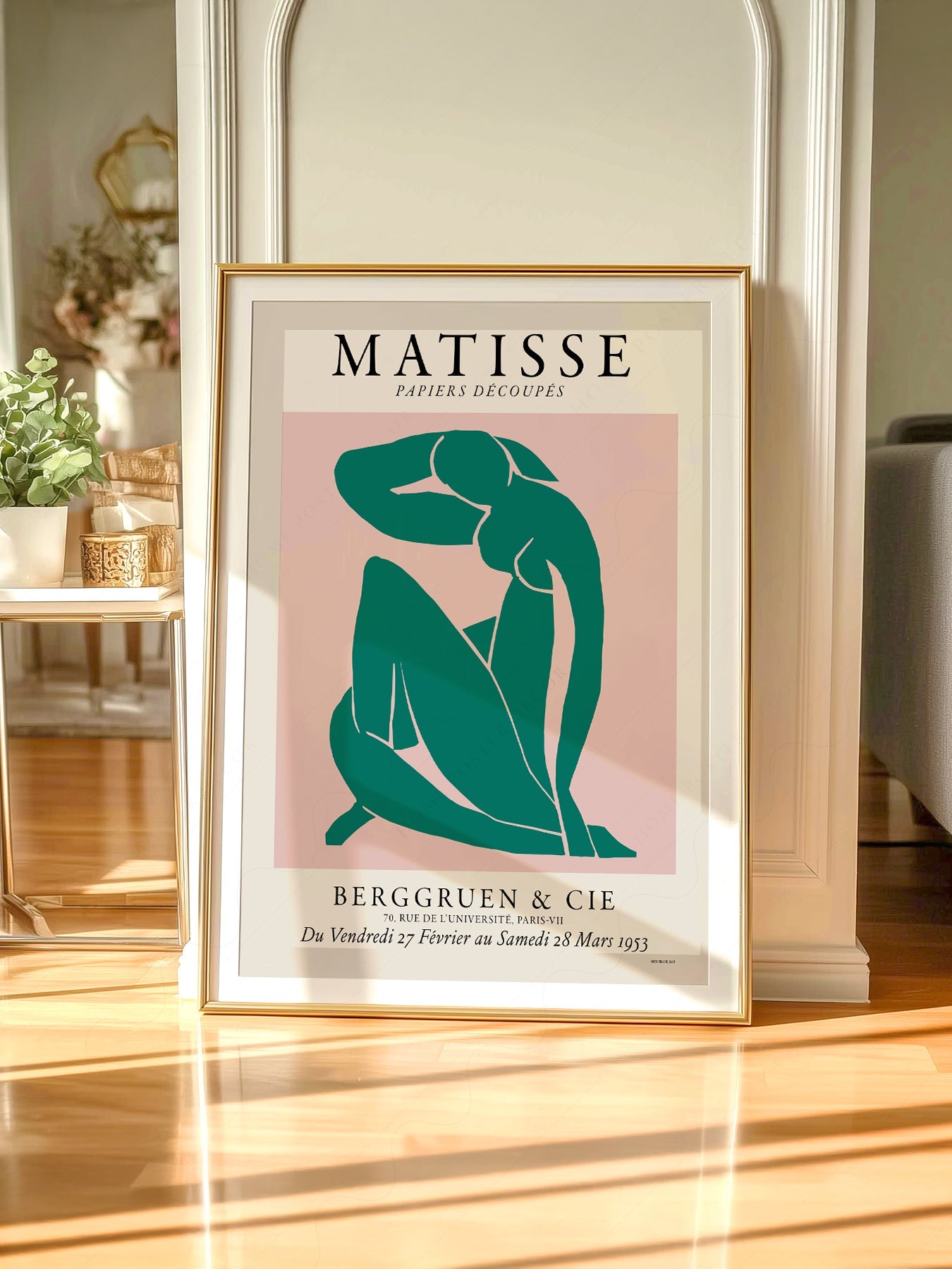 Henri Matisse Papiers Découpés Exhibition Print – Modern Wall Art Poster