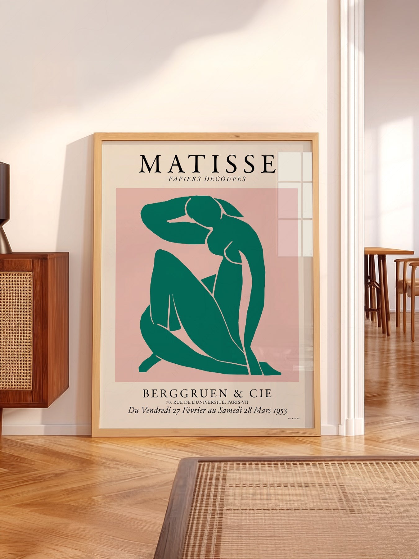 Henri Matisse Papiers Découpés Exhibition Print – Modern Wall Art Poster