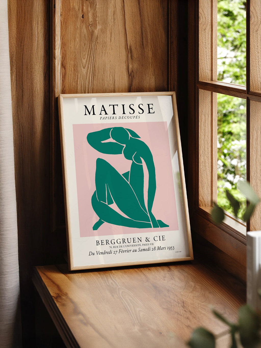Henri Matisse Papiers Découpés Exhibition Print – Modern Wall Art Poster