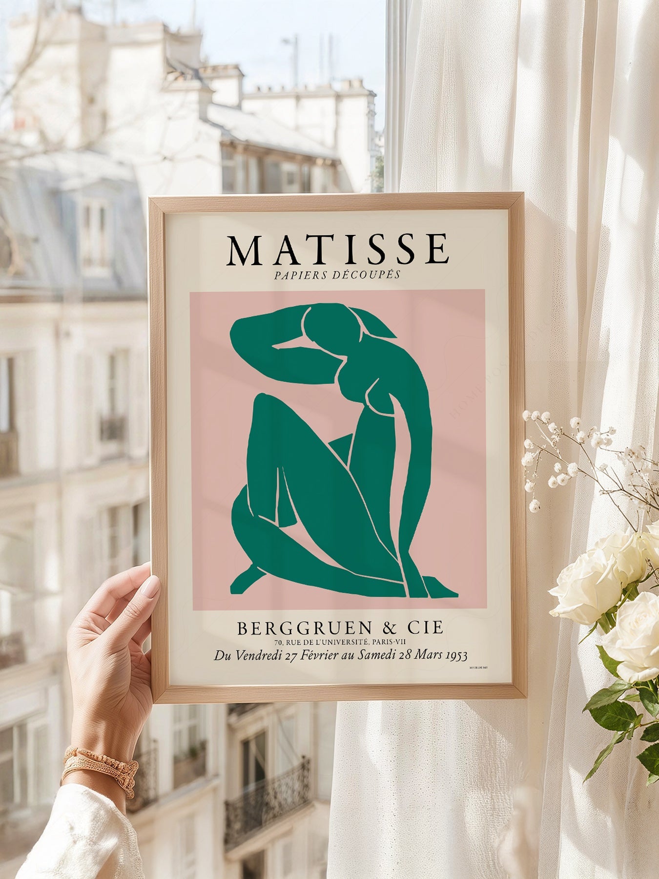 Henri Matisse Papiers Découpés Exhibition Print – Modern Wall Art Poster