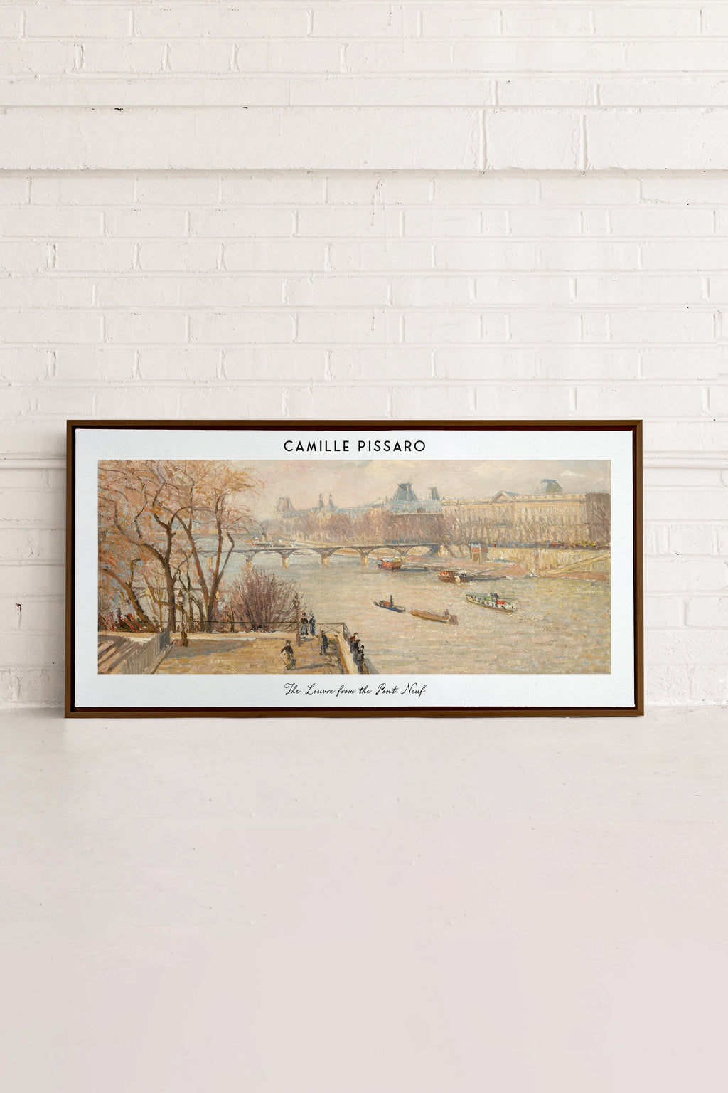 THE LOUVRE, Stretched Canvas Artwork