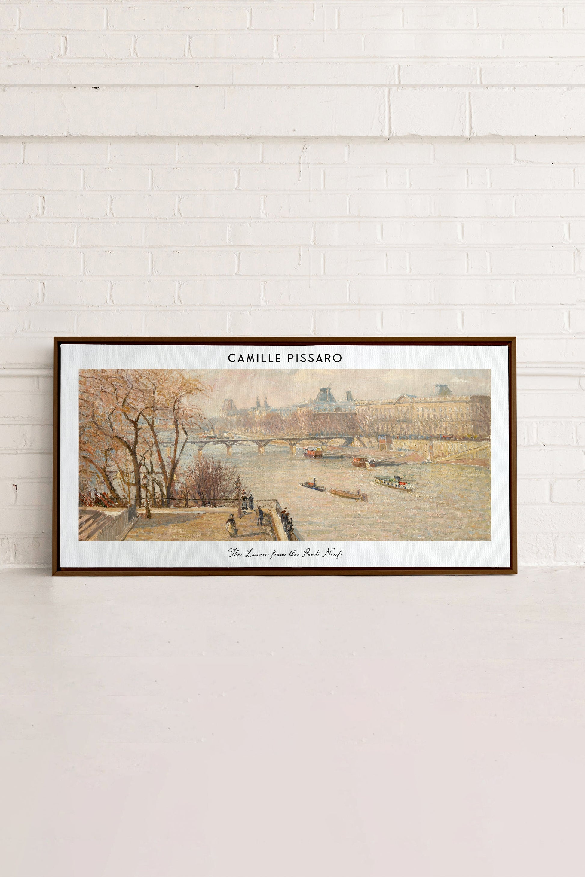 THE LOUVRE, Stretched Canvas Artwork