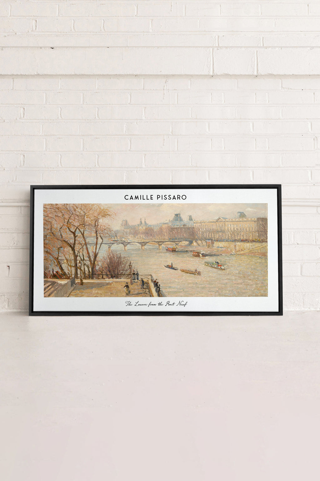 THE LOUVRE, Stretched Canvas Artwork