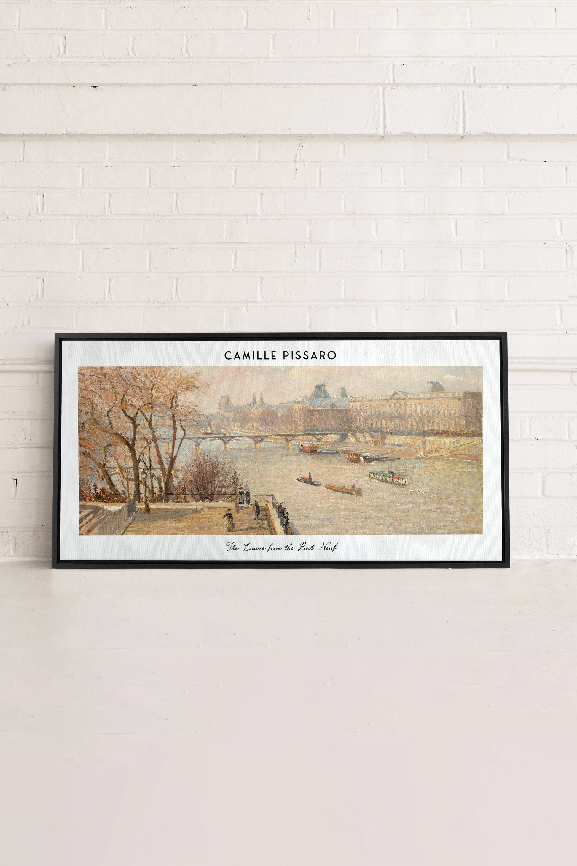 THE LOUVRE, Stretched Canvas Artwork