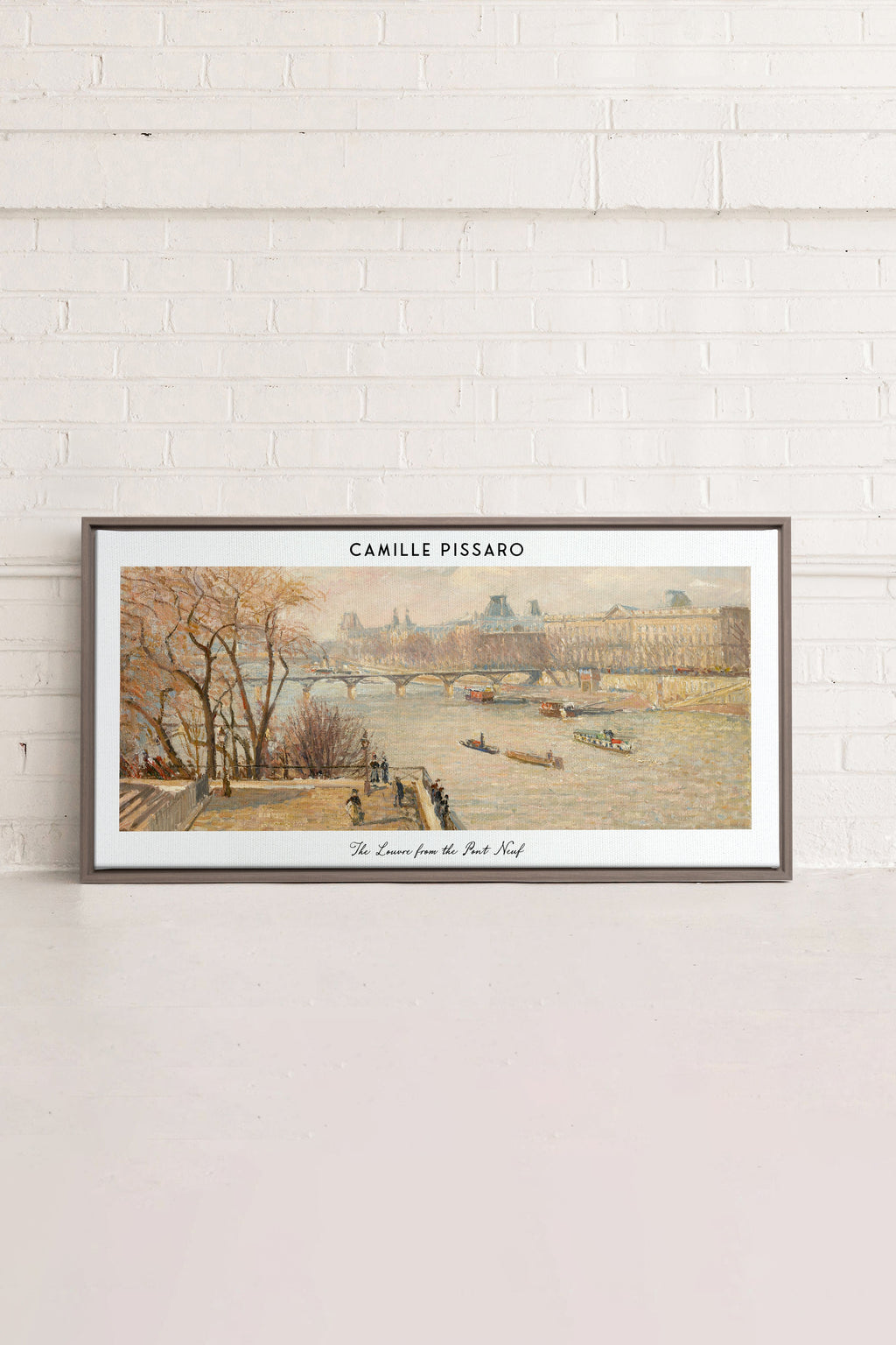 THE LOUVRE, Stretched Canvas Artwork