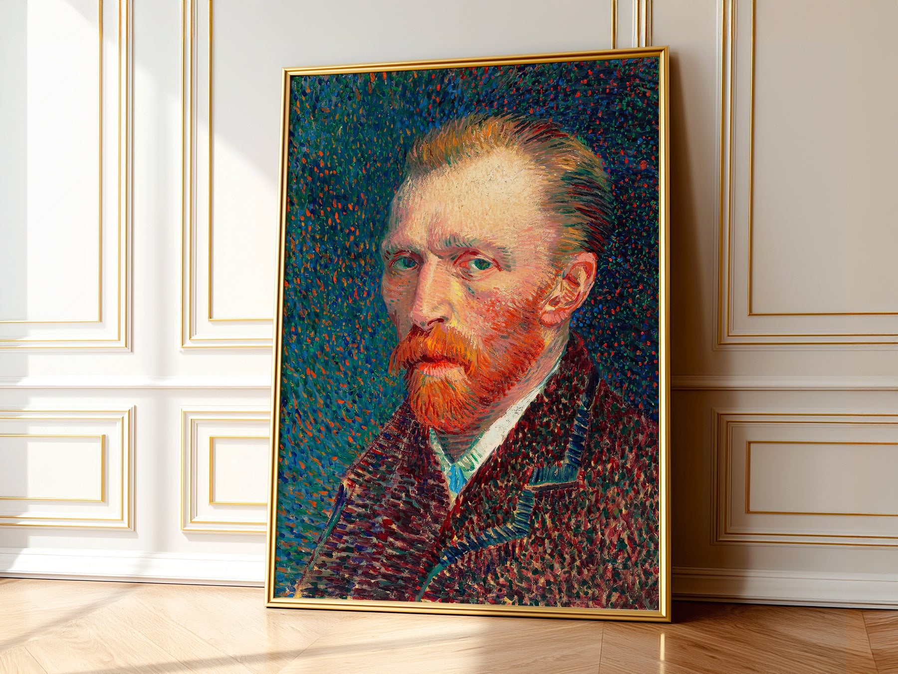 Vincent van Gogh Self-Portrait Art Print – Famous Painting Wall Art