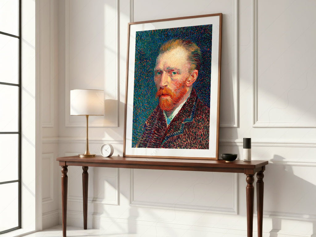 Vincent van Gogh Self-Portrait Art Print – Famous Painting Wall Art