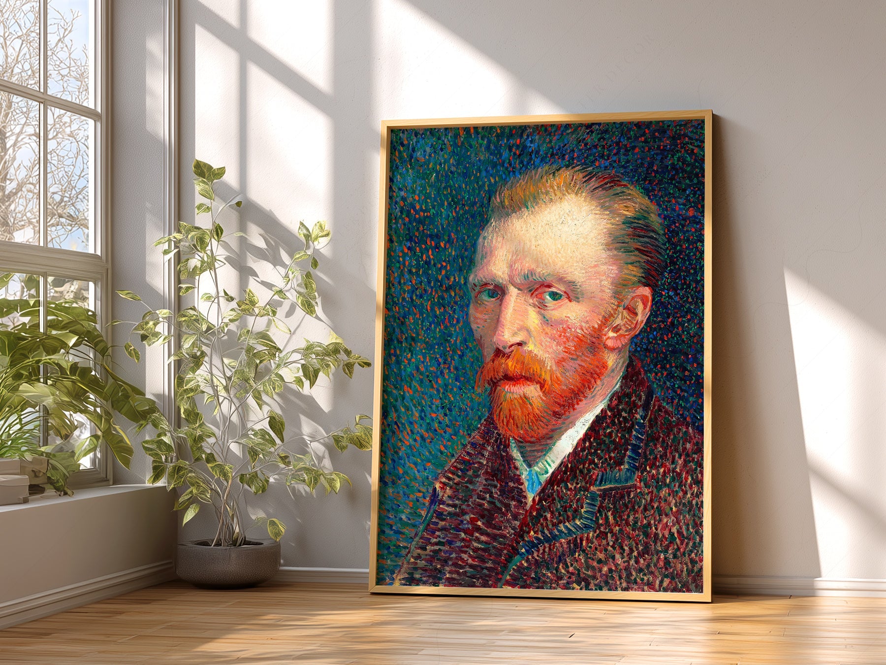 Vincent van Gogh Self-Portrait Art Print – Famous Painting Wall Art