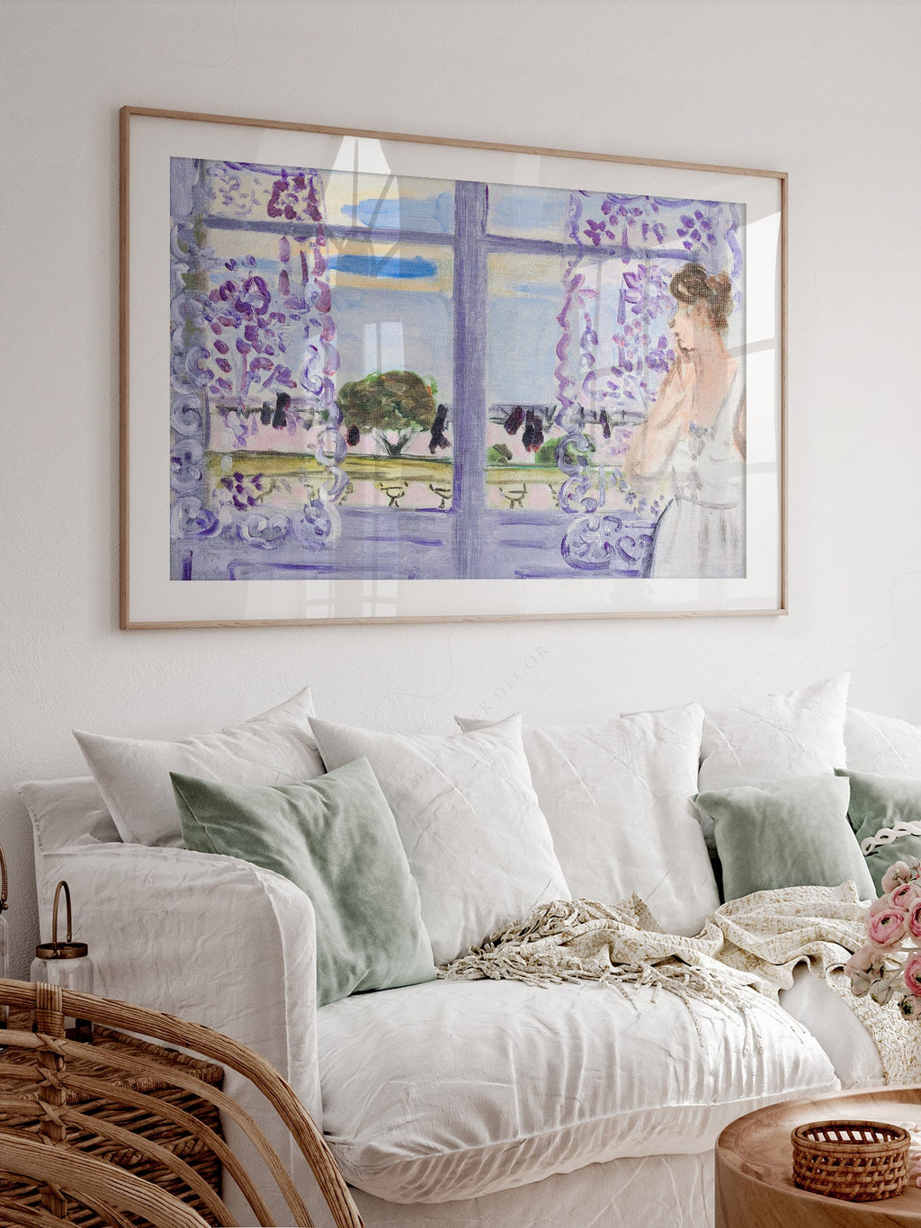 Henri Matisse Femme auprès de la fenêtre Art Print – Dreamy Wall Decor