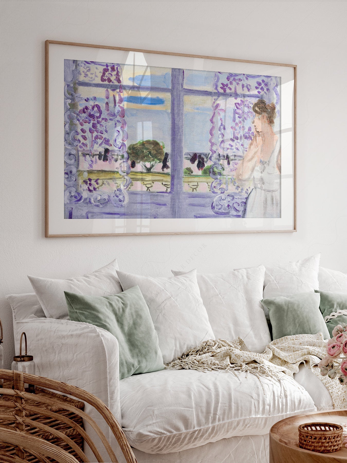 Henri Matisse Femme auprès de la fenêtre Art Print – Dreamy Wall Decor