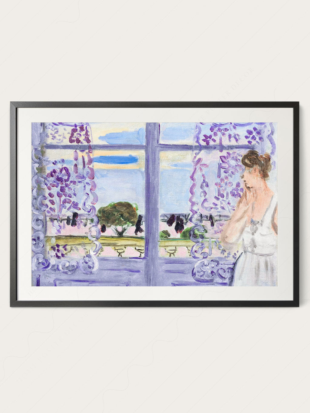 Henri Matisse Femme auprès de la fenêtre Art Print – Dreamy Wall Decor