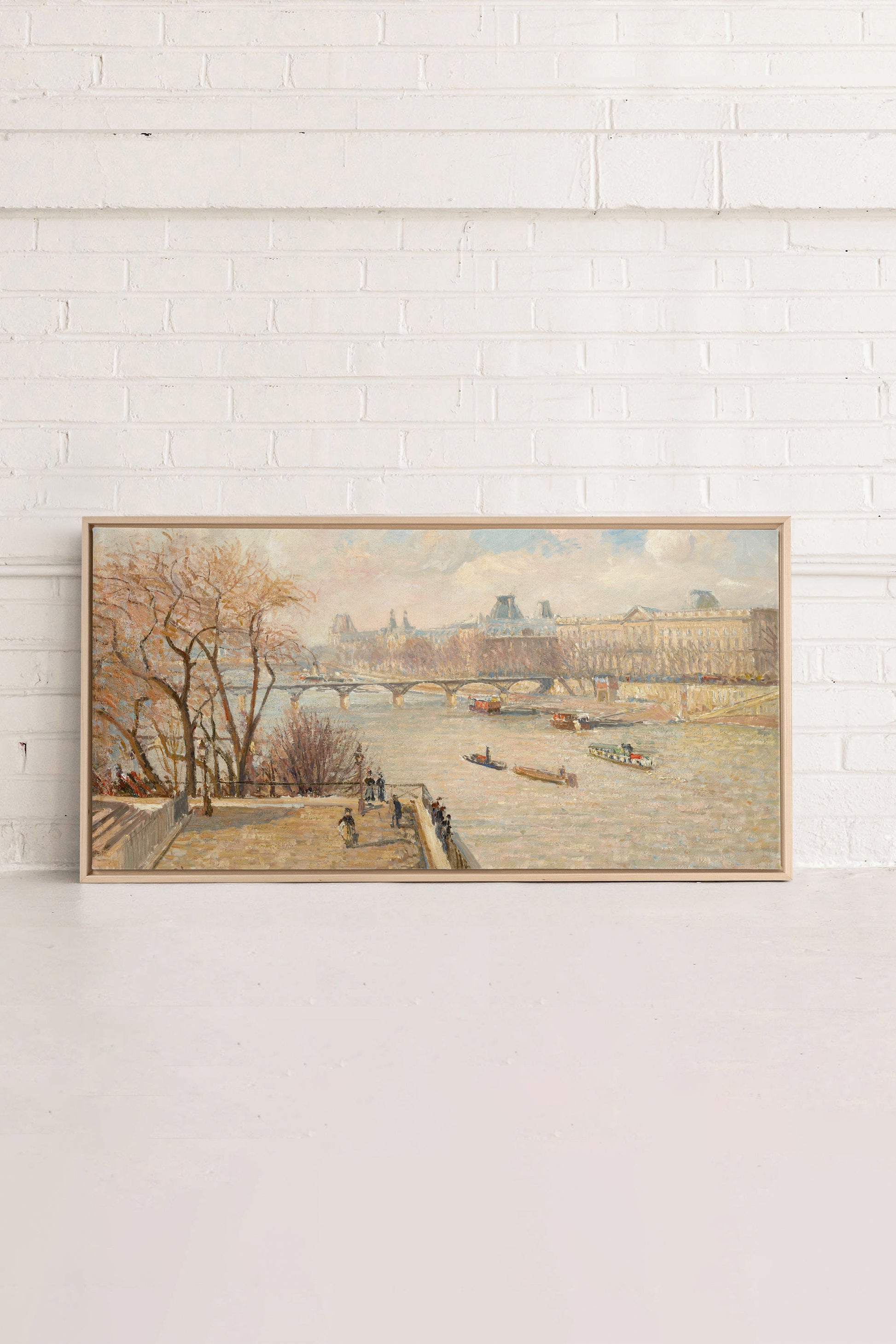 THE LOUVRE, Stretched Canvas Artwork