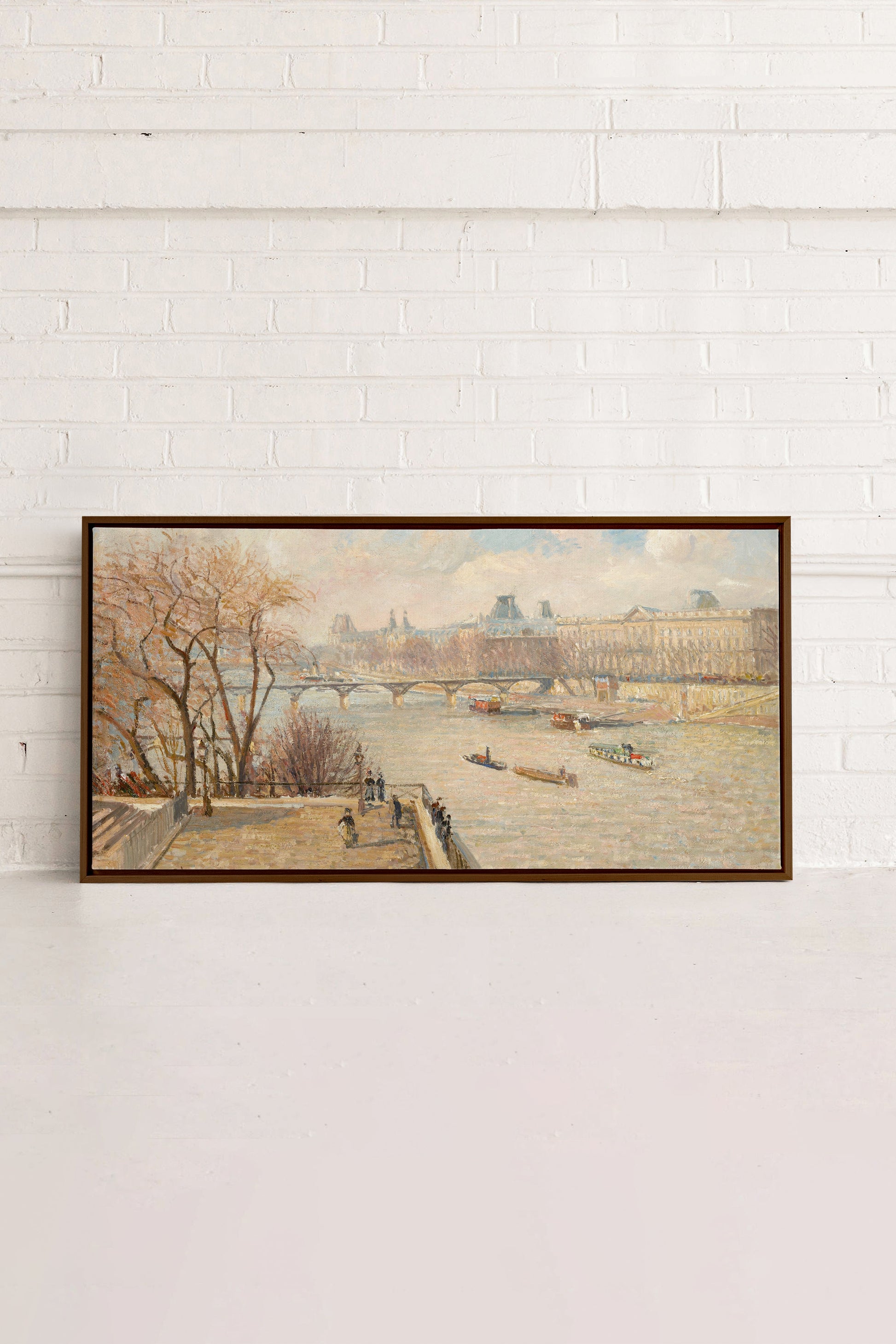 THE LOUVRE, Stretched Canvas Artwork