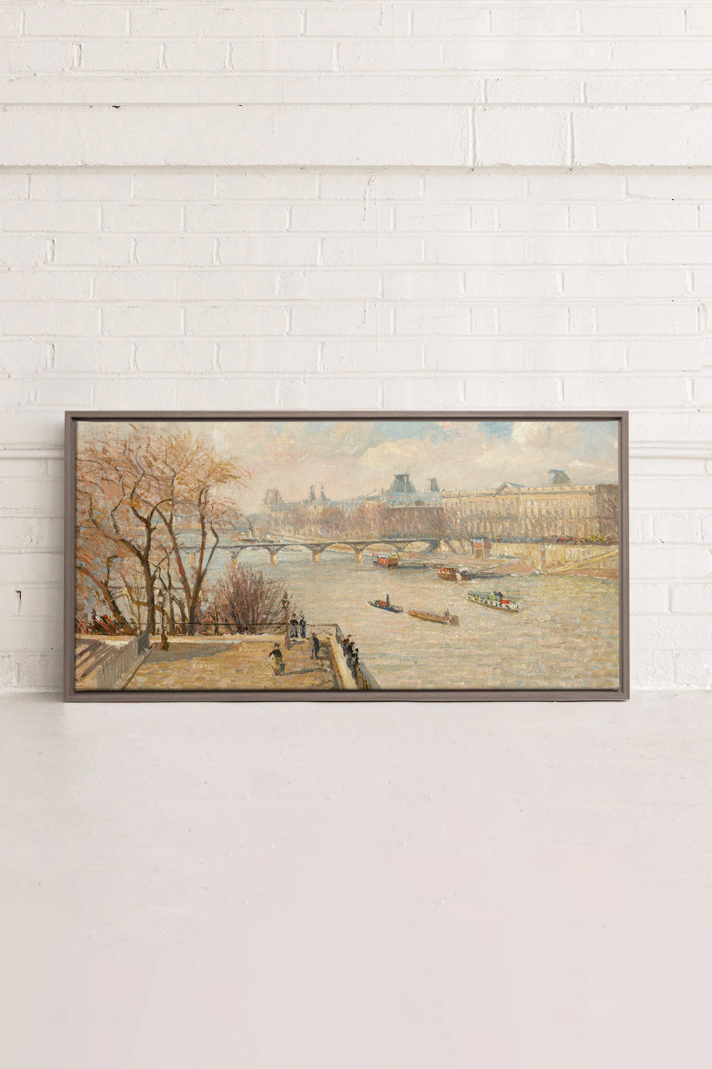 THE LOUVRE, Stretched Canvas Artwork