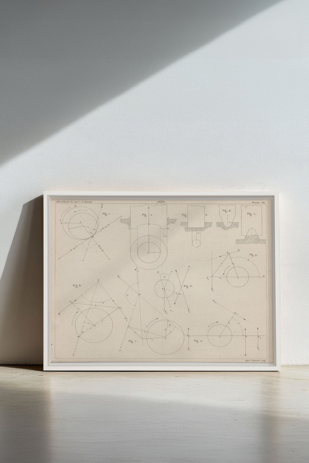 AT THE HEART OF THE AXES, Stretched Canvas Artwork