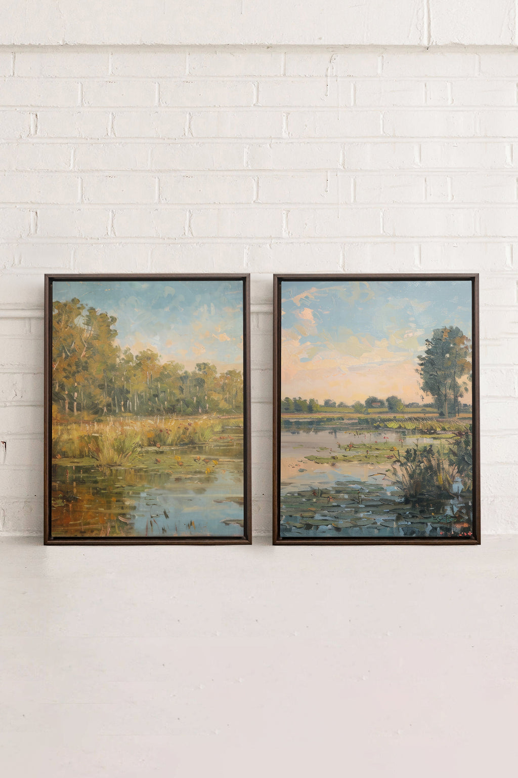 CROATIAN WATERS (2 Stretched Canvas Works)