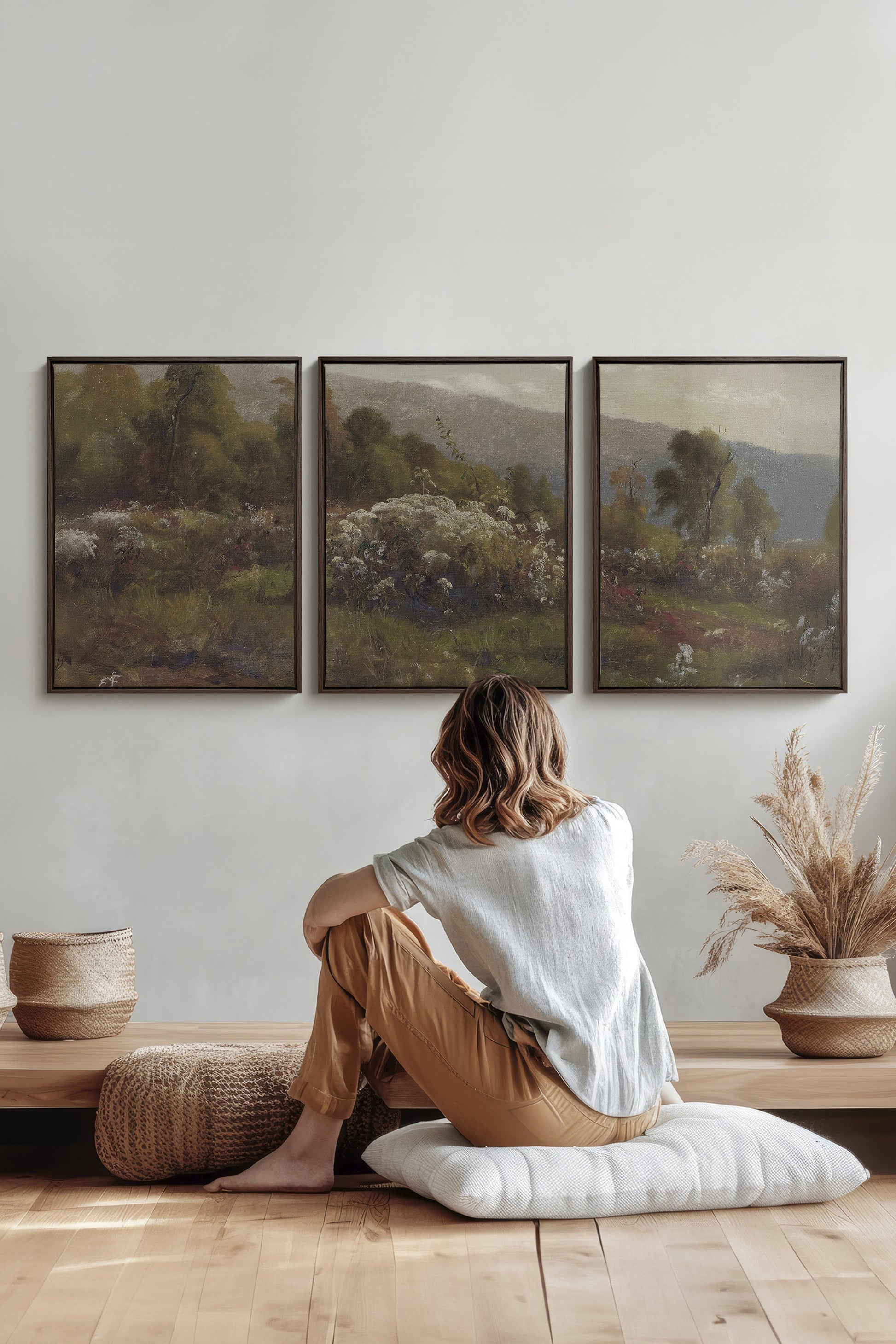 TRIO OF SWEETNESS (3 Works on Stretched Canvas)