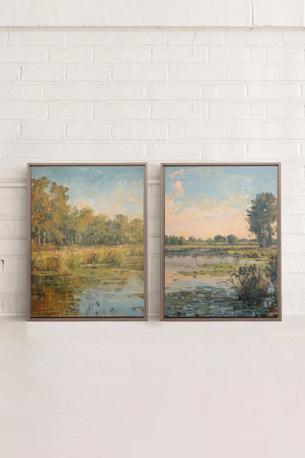 CROATIAN WATERS (2 Stretched Canvas Works)