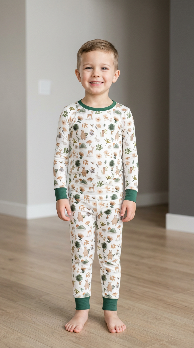 Forêt verte Woodland - Deux pièces