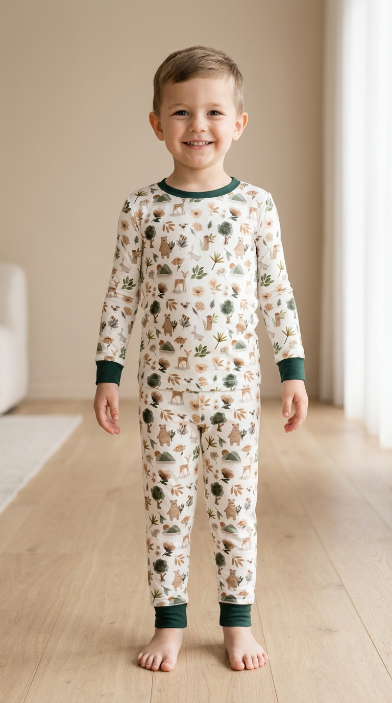 Forêt verte Woodland - Deux pièces