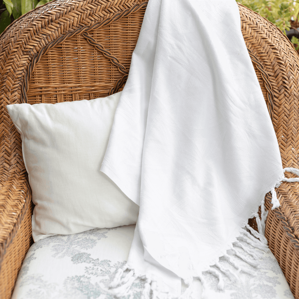 Turkish Towels Canada | Body Towel | White