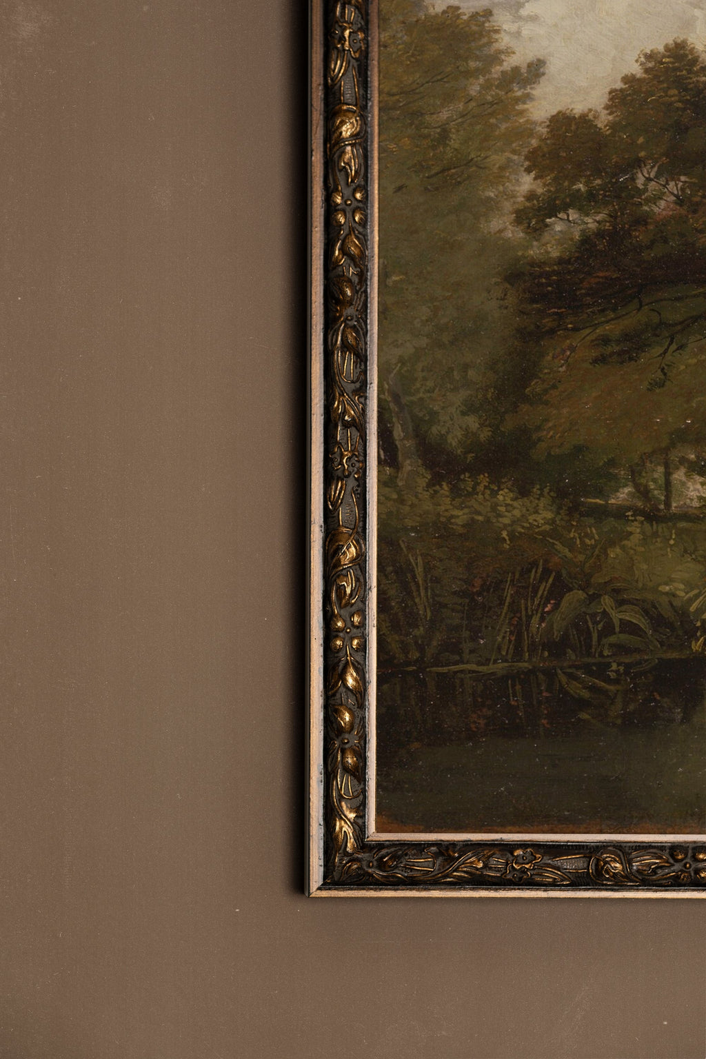 Under the Ancient Tree, Vintage Bronze Frame