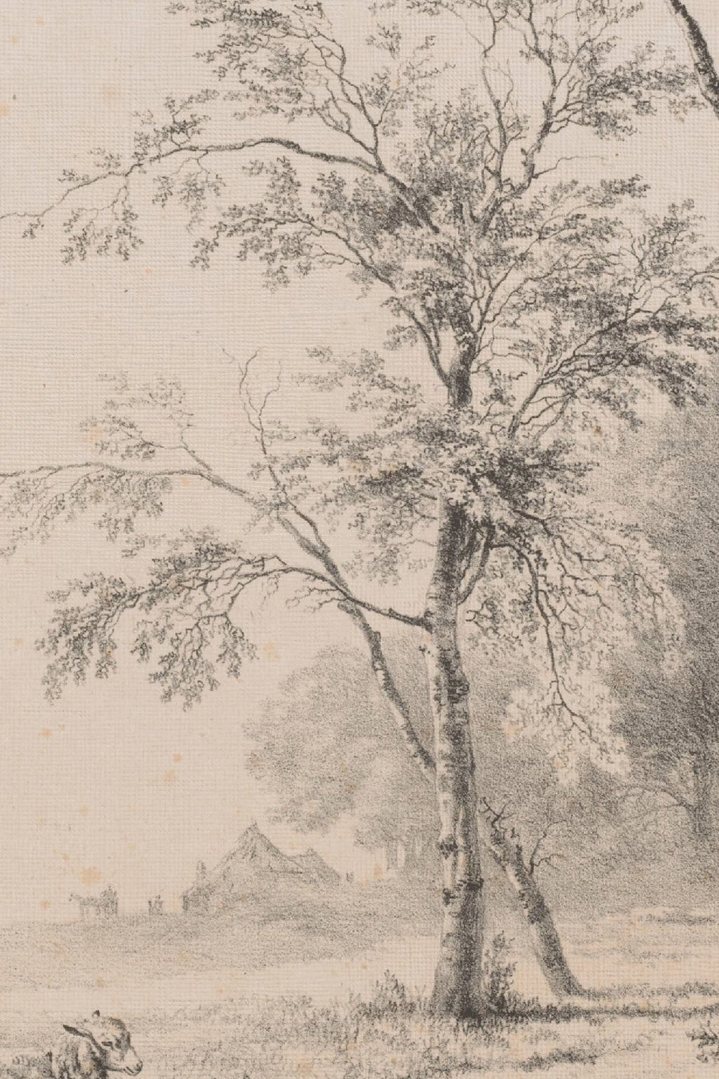 Sketch of the Past, Vintage Bronze Frame