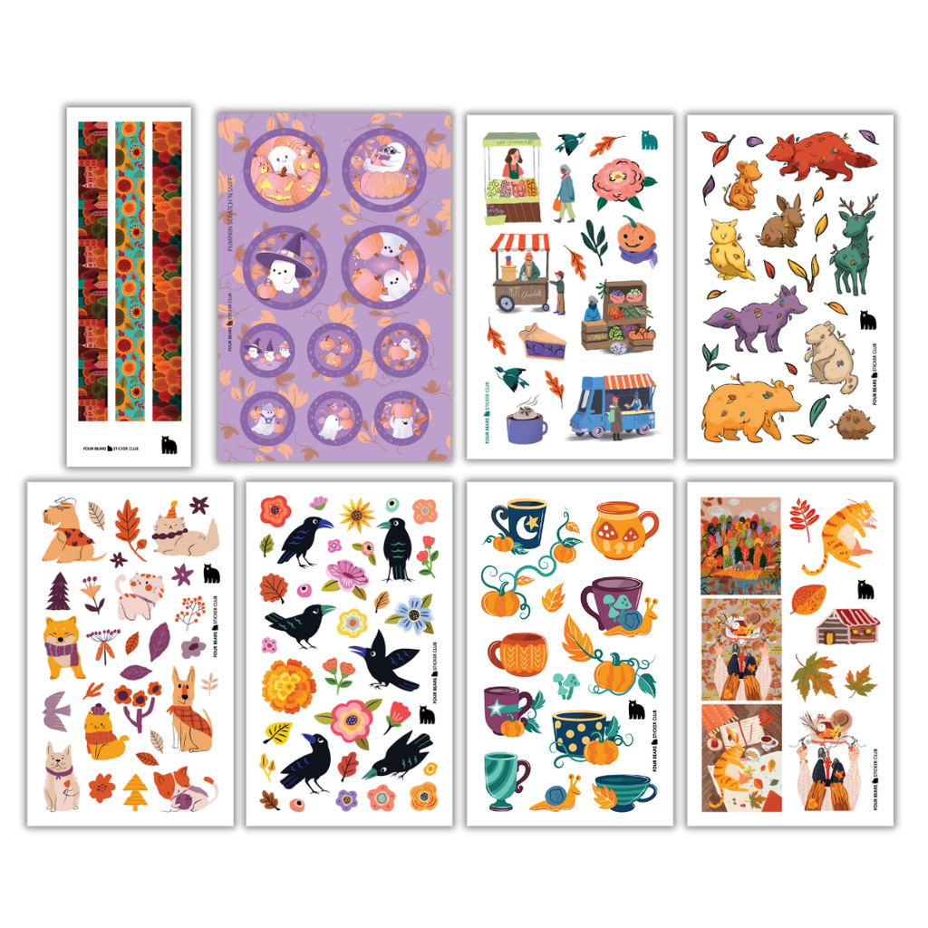 September 2025 Big Kids Sticker Club