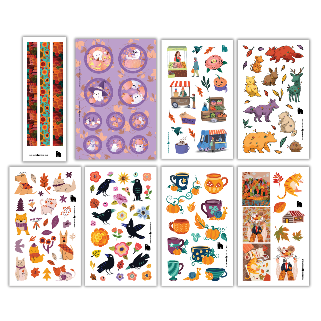 September 2025 Big Kids Sticker Club