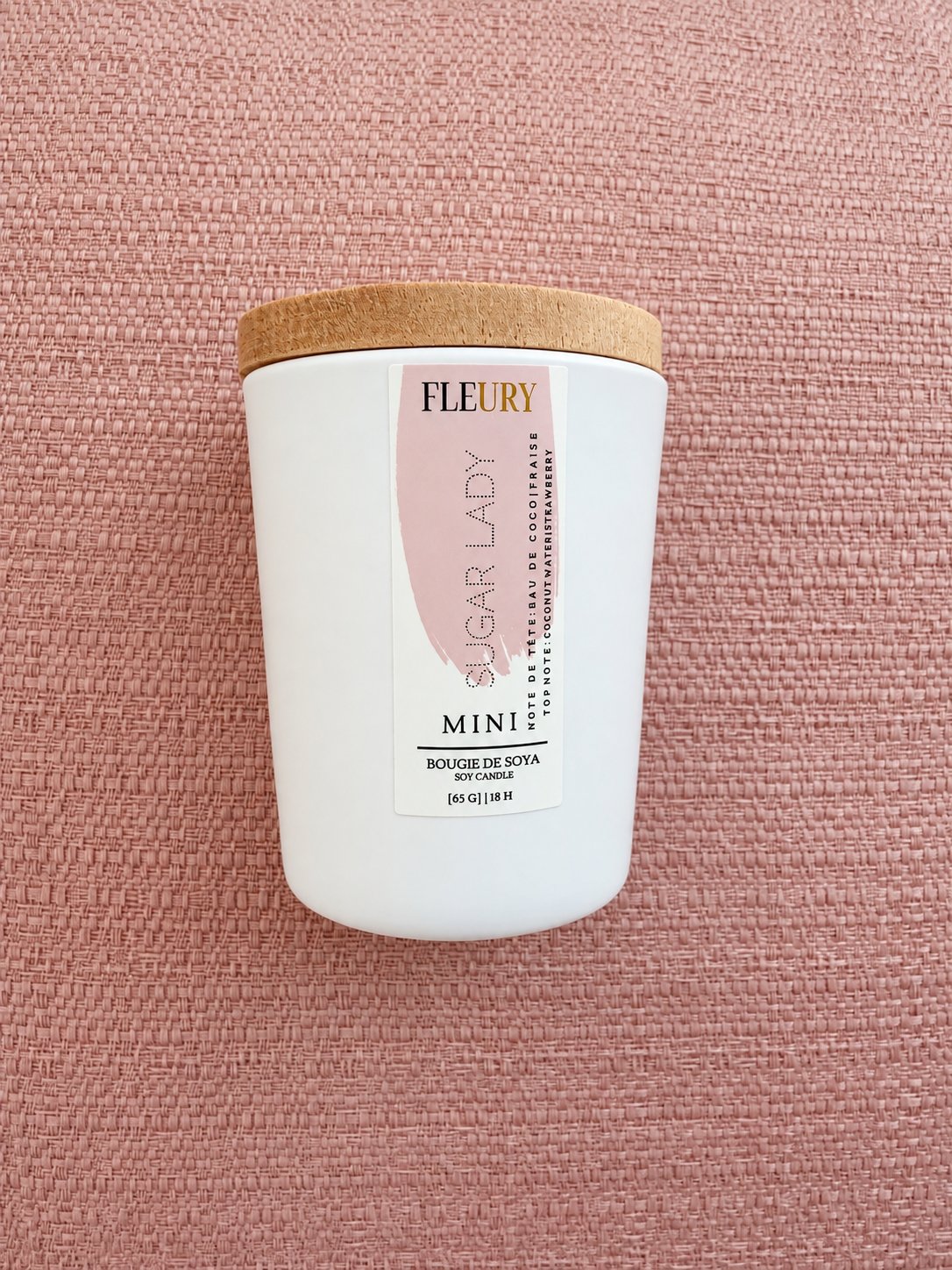 Mini Sugar Lady Candle