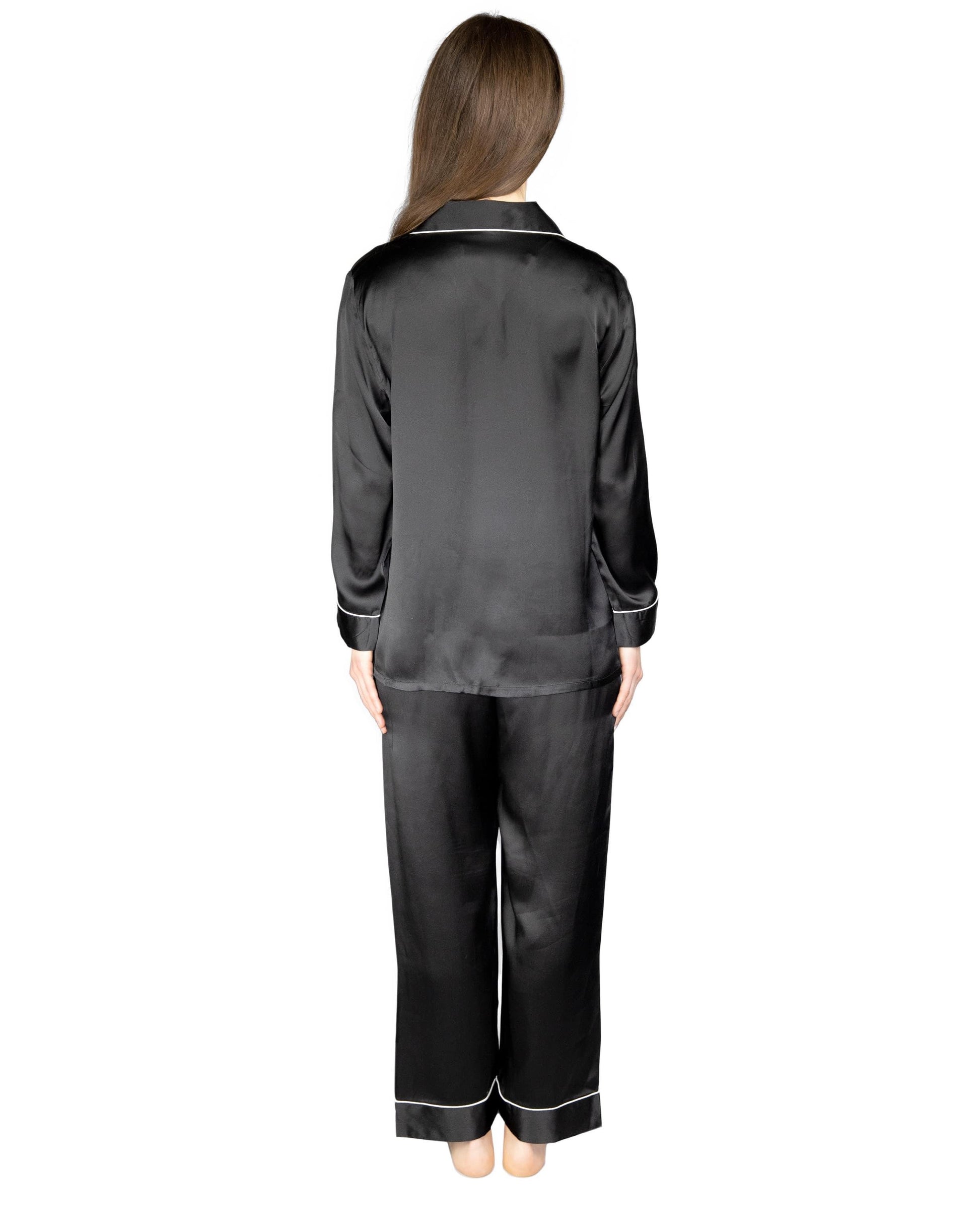100% Silk Pajama Set, Maia