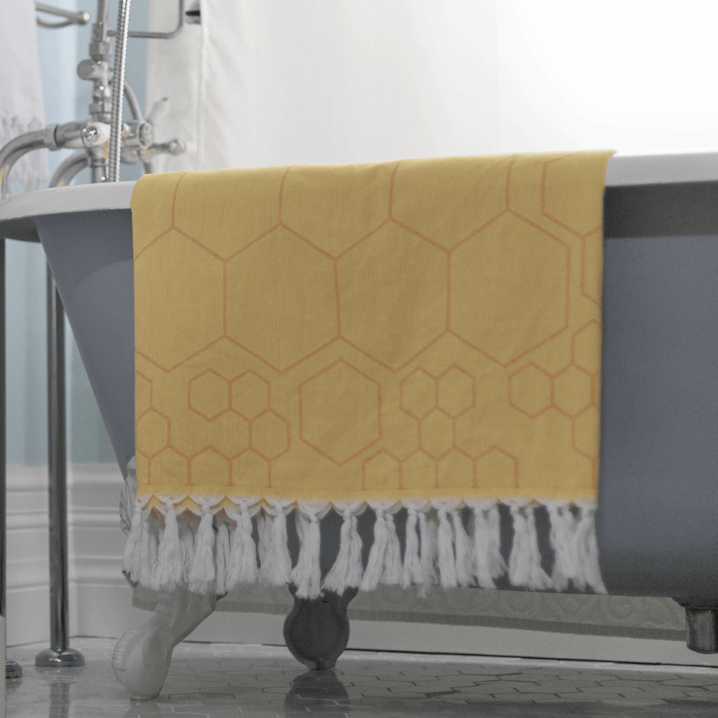 Serviettes turques Canada | Ensemble jaune et orange