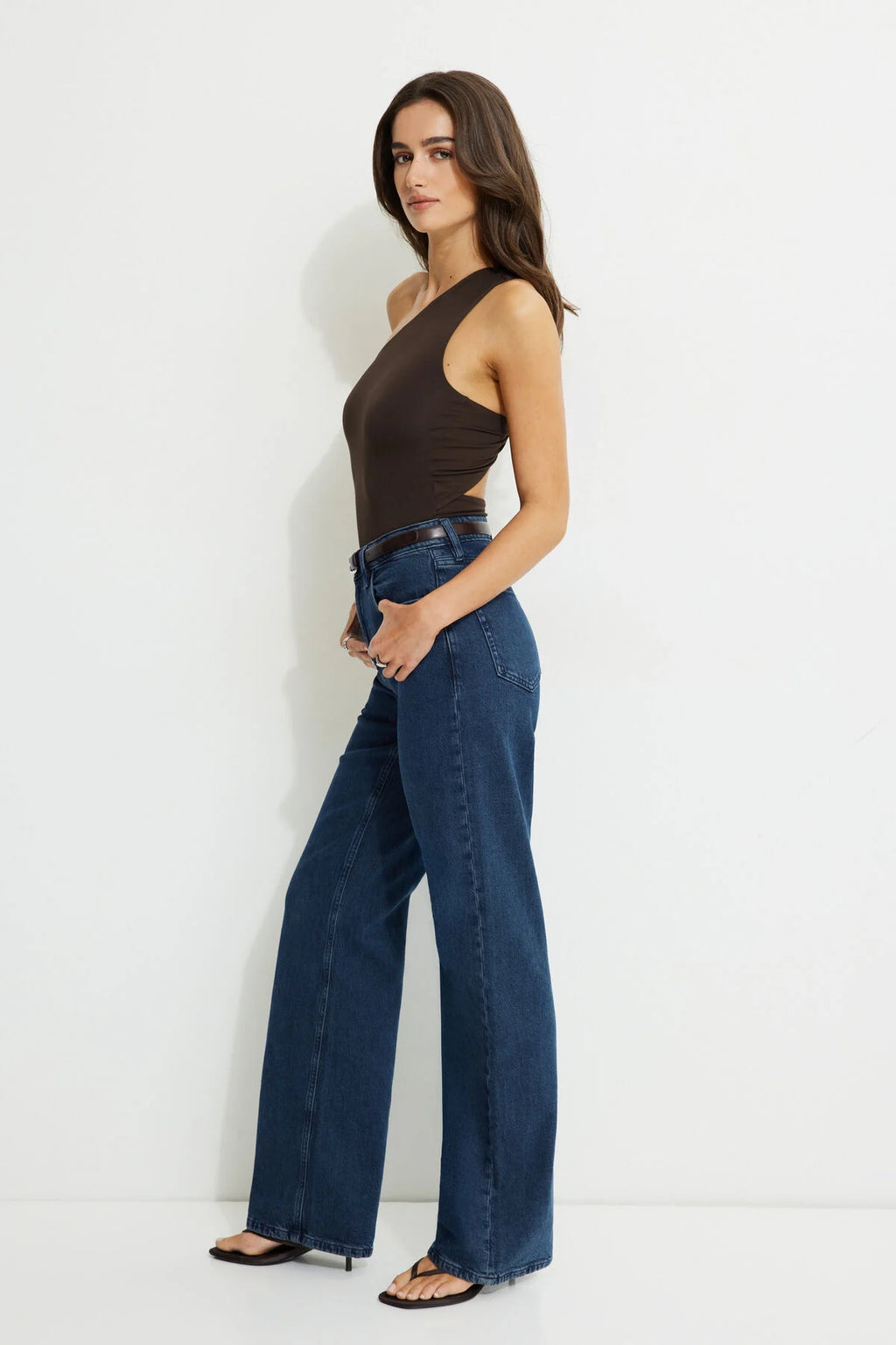 Heidi High Rise Wide Leg Jeans