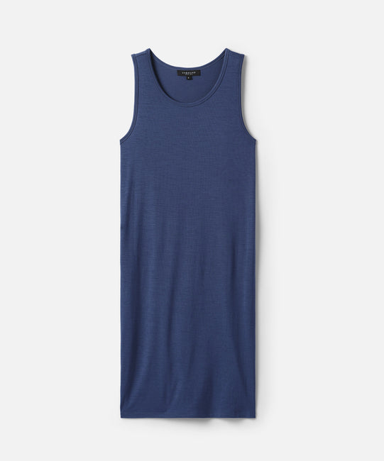 Robe de voyage mini en laine mérinos pour femme