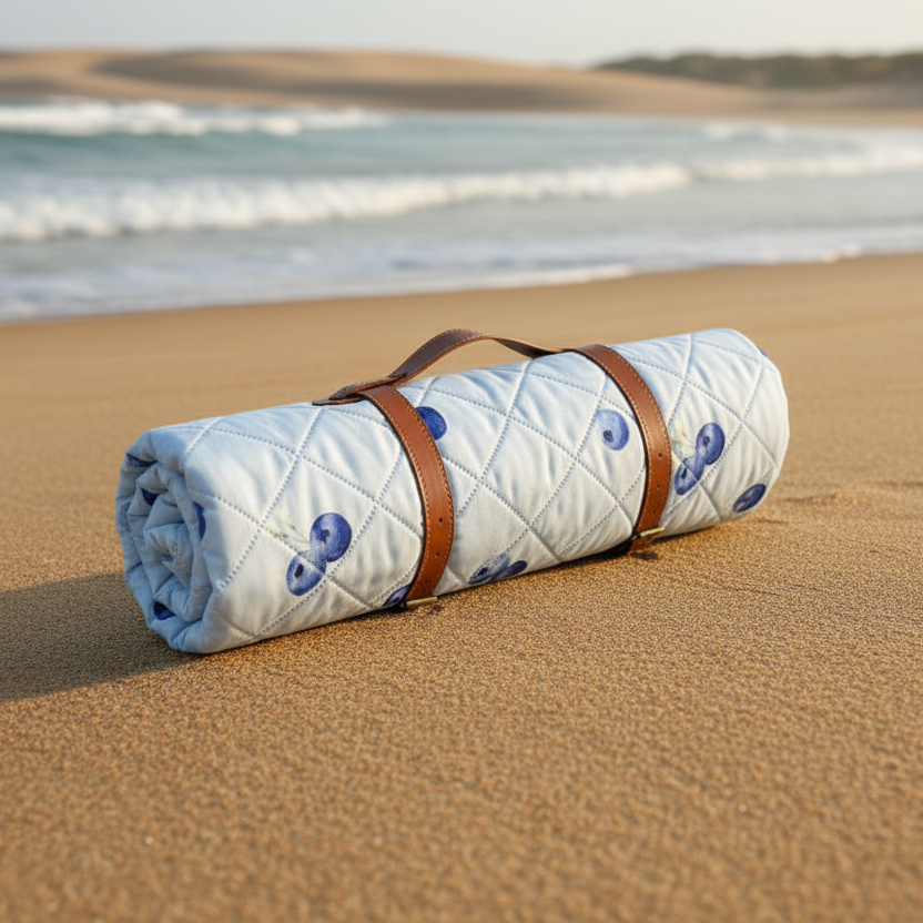 Beach & Games Tablecloth - Blueberries