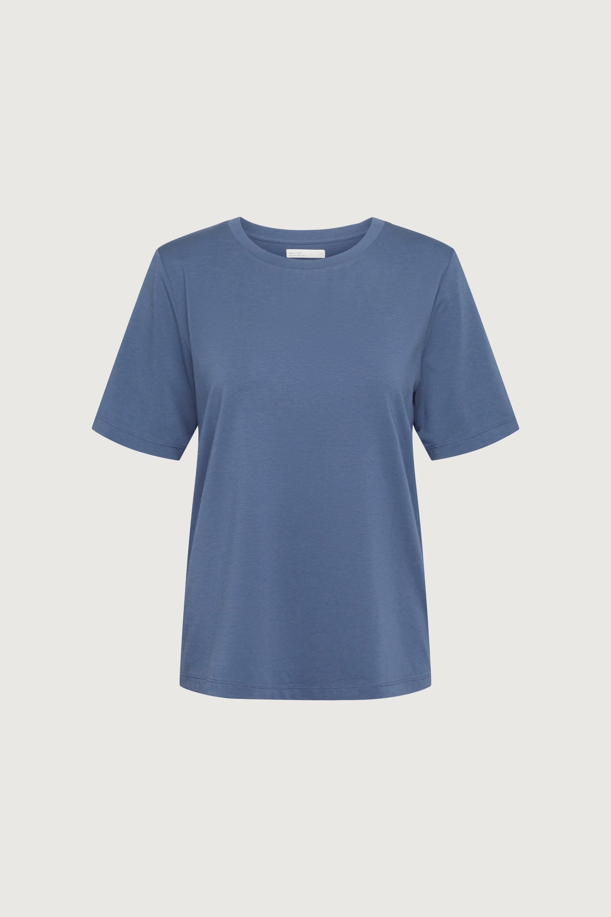 T-SHIRT À COL ROND EN COTON MODAL