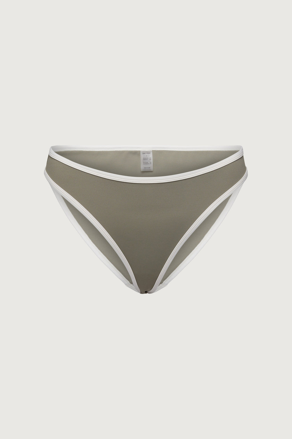 BAS DE BIKINI TAILLE BASSE À DÉTAILS CONTRASTÉS