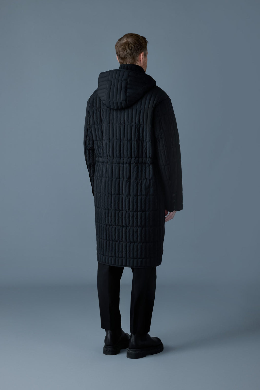 ASHER Manteau matelassé vertical léger